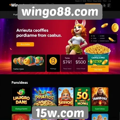 Acessibilidade e navegação no site wingo88