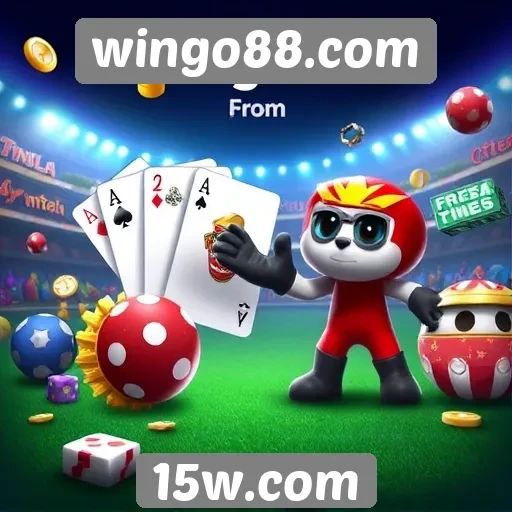 Variedade de jogos disponíveis no site wingo88